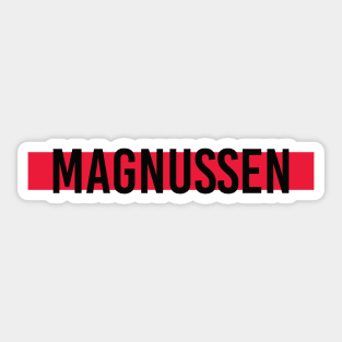 Kevin Magnussen Driver Name - 2022 Season #4 Sticker